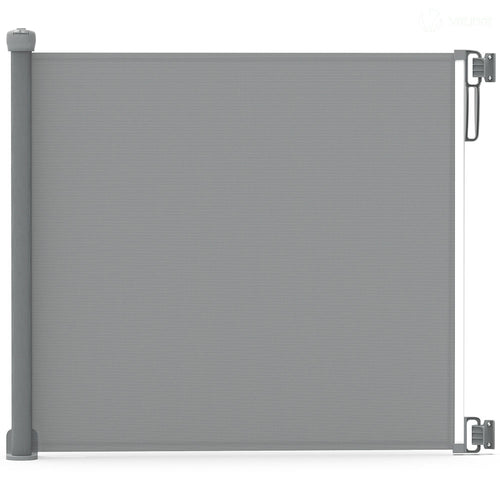 Barriere de securite retractable enfant 180cm gris - VOUNOT FR