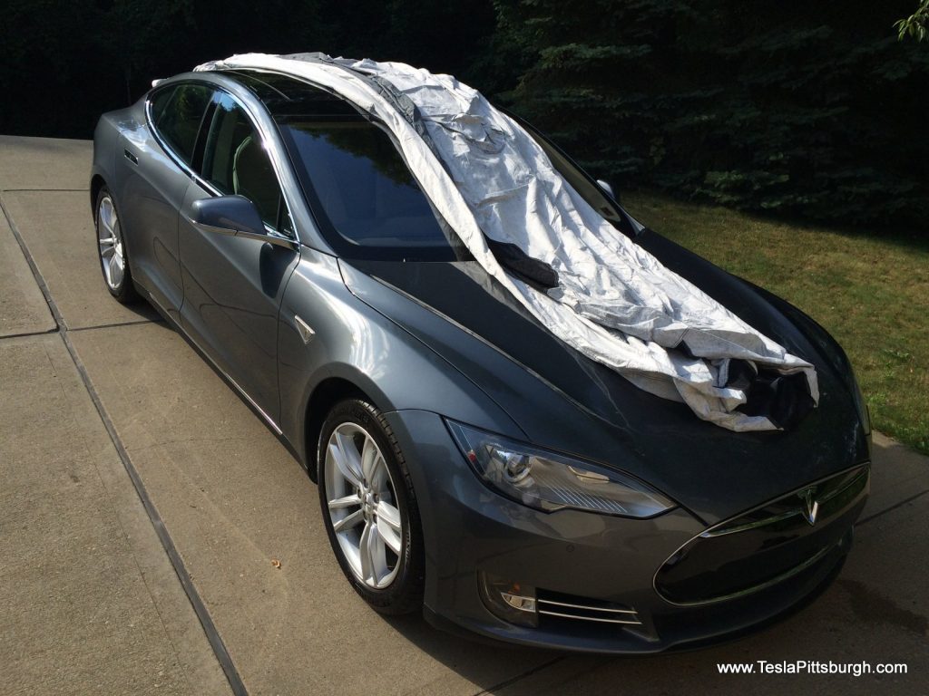 Model S Indoor Car Cover - Great shape