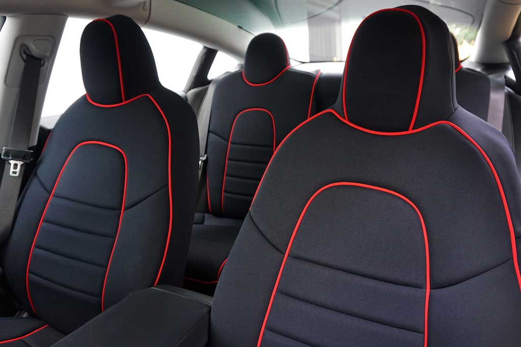 Tesla Model 3 Seat Covers for Front and Rear Seats – EVANNEX Aftermarket  Tesla Accessories