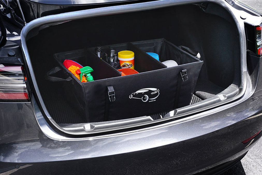 EVAUTO Tesla Model Y Trunk Boot Storage Organizer Left And Right