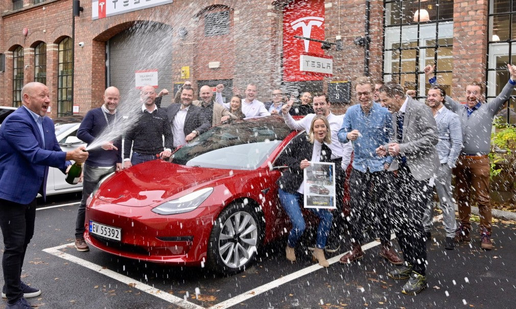 Norwegians vote Tesla Model 3 their car of the year.