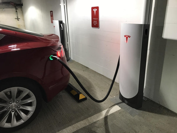 charging a model 3 at home