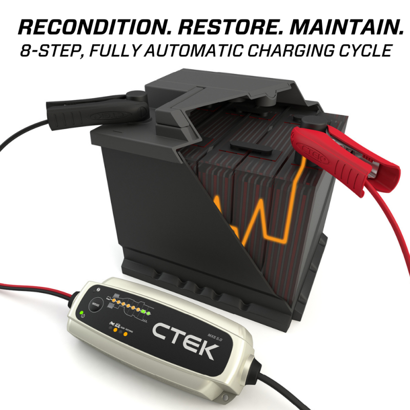 CTEK MXS 5.0 Test And Charge (MXS5.0 Test & Charge)