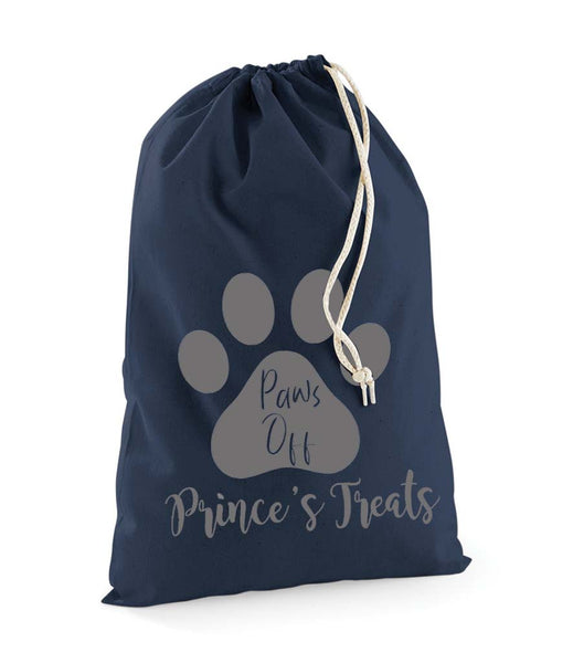 Personalised Pet Paws Off Treats Stuff Bag - Pet Gifts / Accessories 5