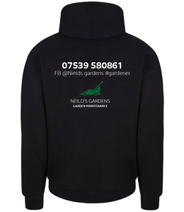Custom order - Nields gardens hoodie plus logo design