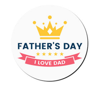 Father's Day Coaster -Father's Day Crown