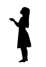 Silhouette Of a Child - Choose from Girl or Boy – Rewarding Designs