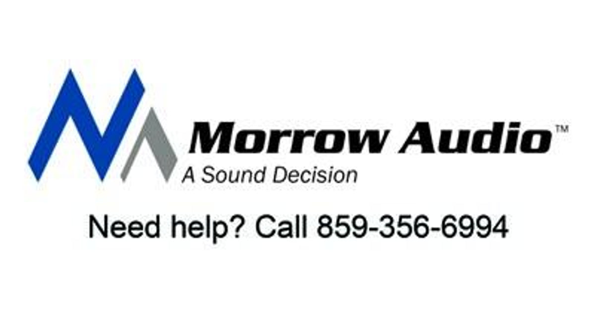 www.morrowaudio.com