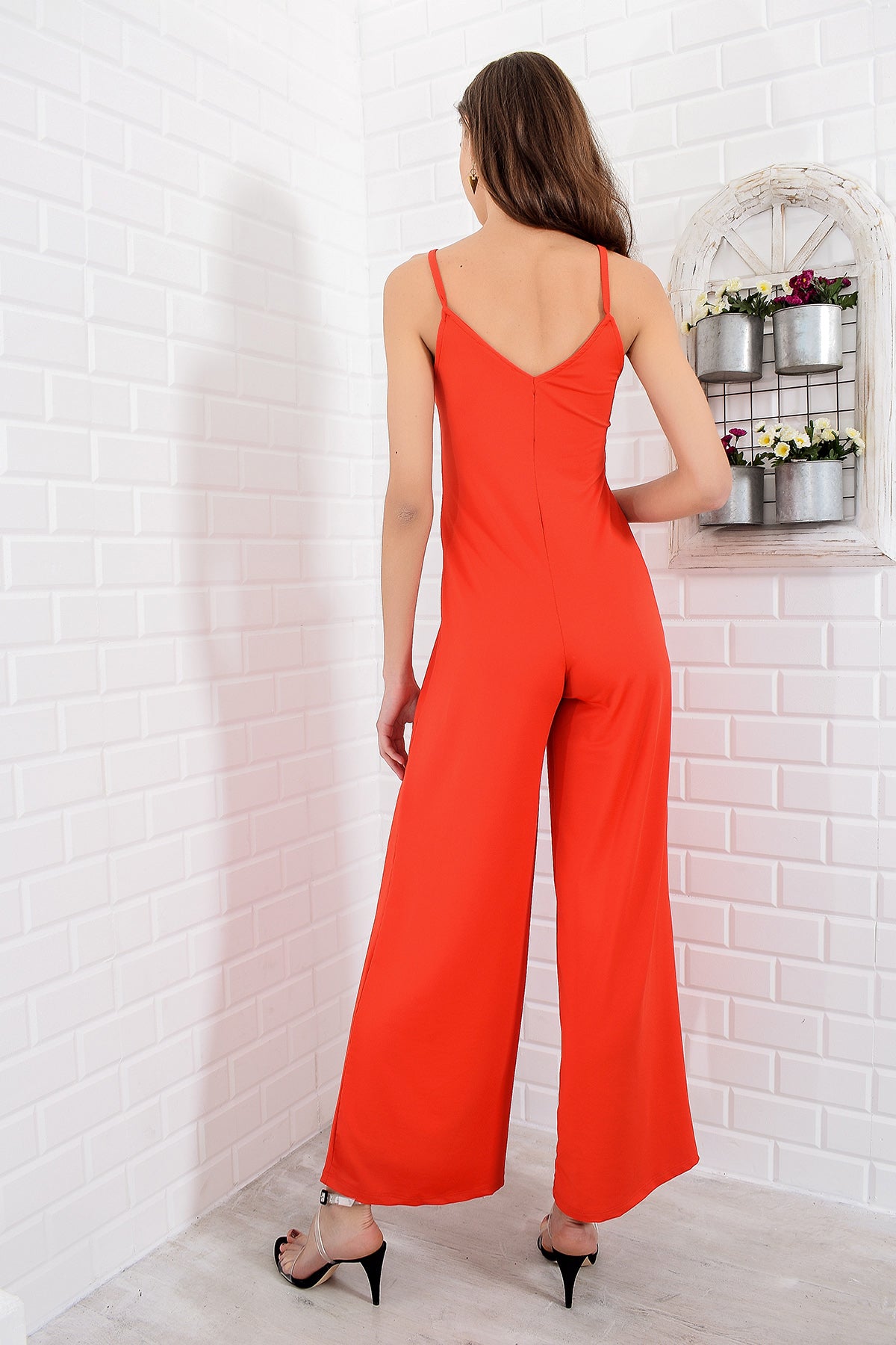 alc red jumpsuit