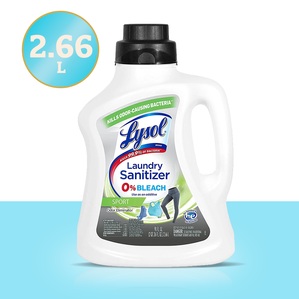 Lysol® Aditivo Desinfectante para Ropa Laundry Sanitizer Sports 90 oz –  EnfaShop MX