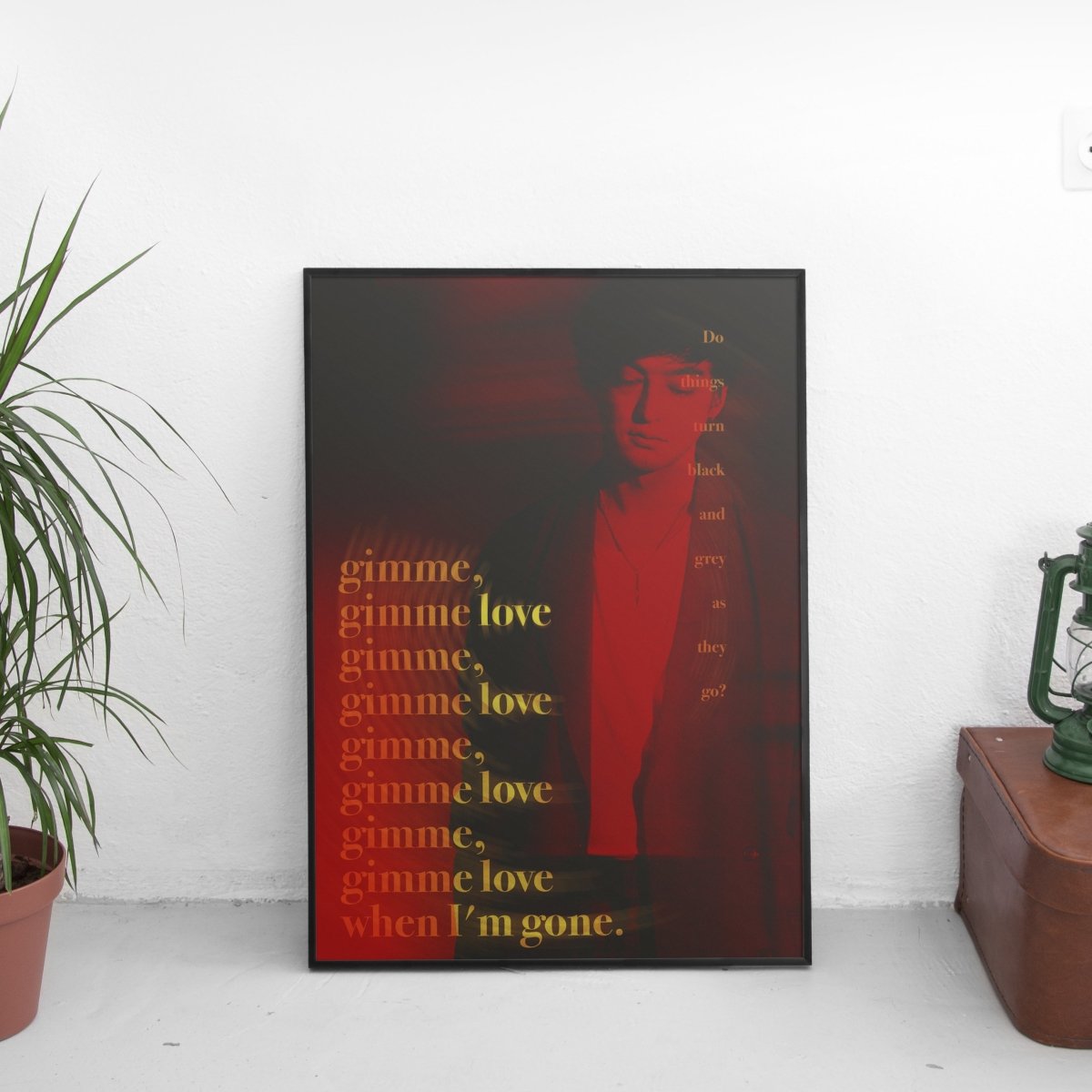 Joji Gimme Love Lyrics Poster