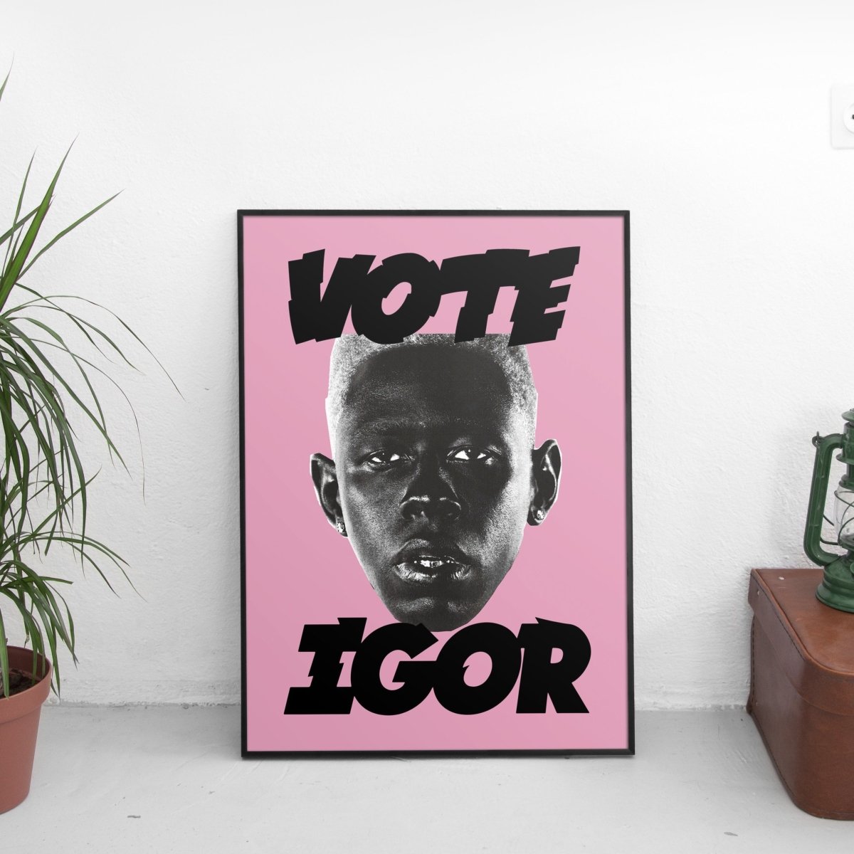 Tyler The Creator Vote Igor Poster Pink The Fresh Stuff