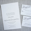 Classic Monogram Wedding Invitations 5