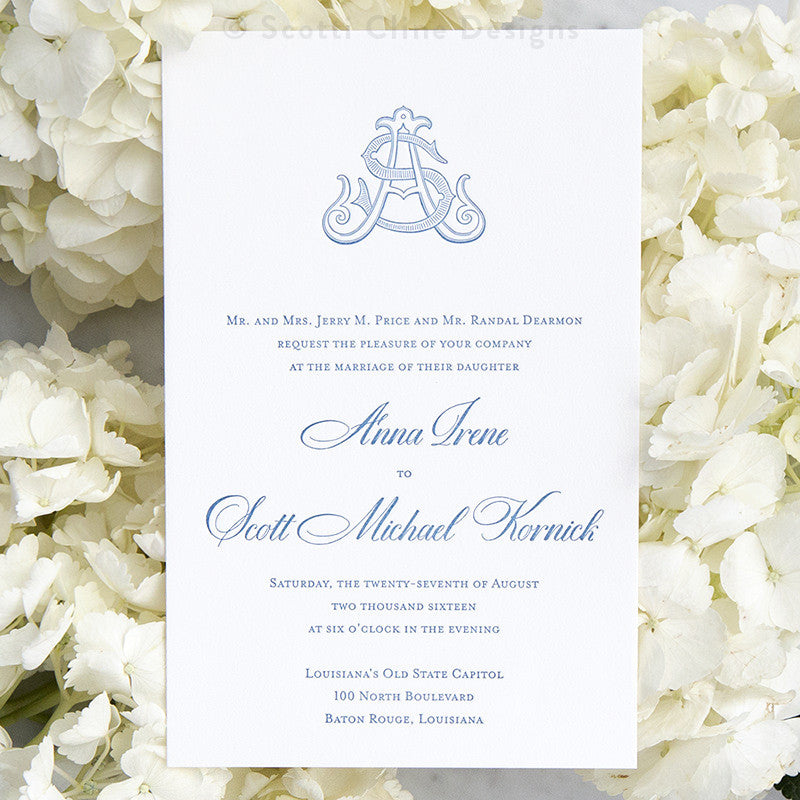 letterpress wedding invitations