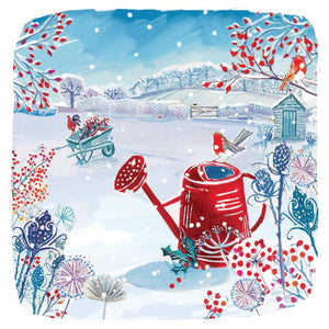 In the Garden Christmas cards, Pack of 10