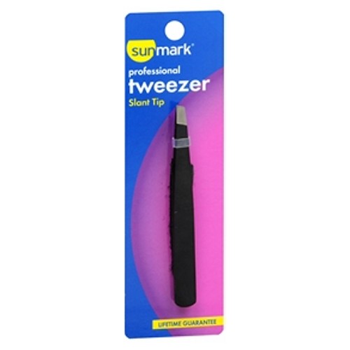 Sunmark Professional Tweezer Slant Tip 1 each by Sunmark