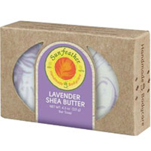 Lavender Shea Butter Soap 4.3 oz by Sunfeather