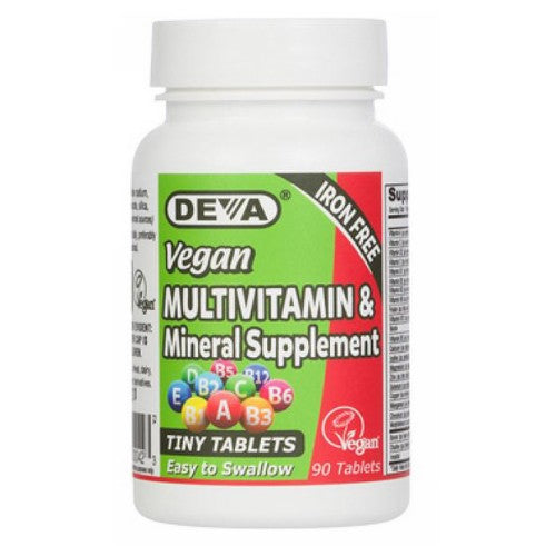 Deva Vegan Vitamins Vegan Multivitamins - 90 Tabs