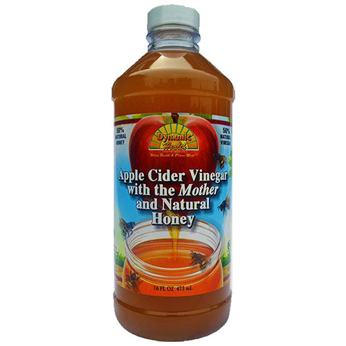UPC 790223102307 product image for Apple Cider Vinegar With Mother & Honey 32 oz by Dynamic Health Laboratories | upcitemdb.com