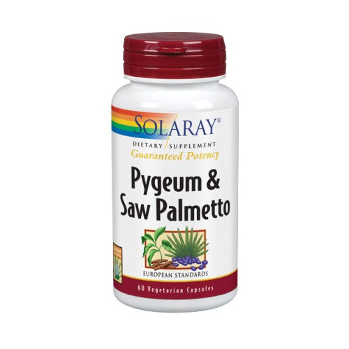 Solaray Pygeum & Saw Palmetto - 60 Caps