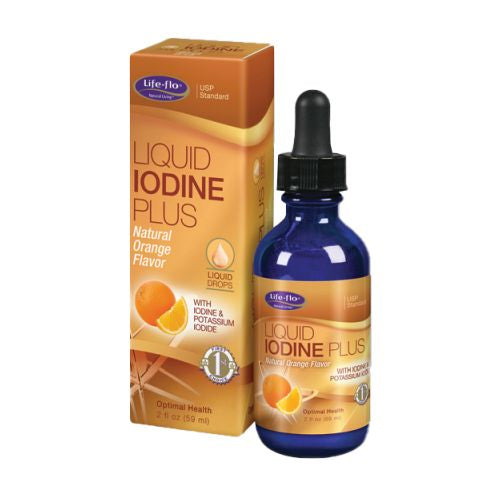 Liquid Iodine Plus Orange 2 oz by LifeFlo