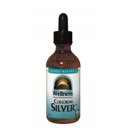 Wellness Colloidal Silver 8 Oz by Source Naturals