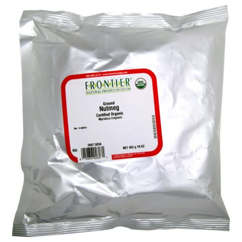 Organic Ground Nutmeg 16 Oz by Frontier