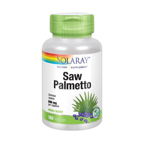 Solaray Saw Palmetto - 180 Caps