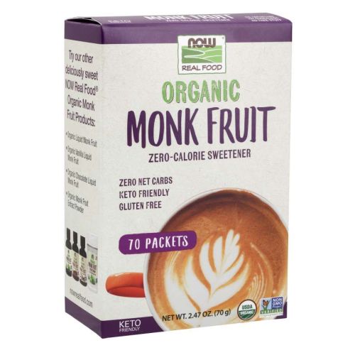 Organic Monk Fruit 1-to-1 Sugar Replacement 1 LB by Now Foods