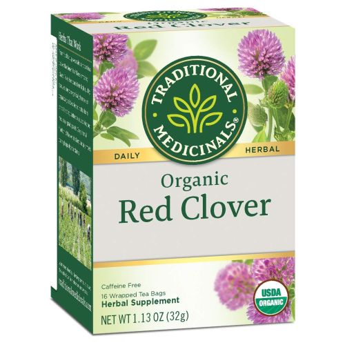 Organic Tea Red Clover 16 Bags by Traditional Medicinals Teas