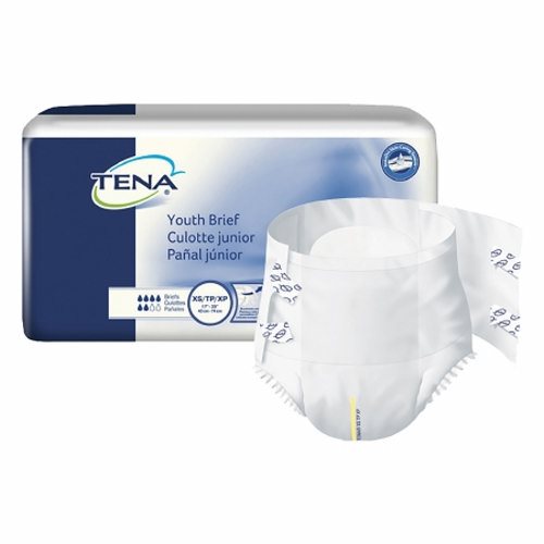 Unisex Incontinence Brief X-Small, 30 Count By Tena
