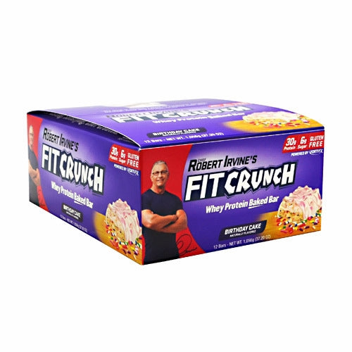 UPC 839138002552 product image for Fit Crunch Bar Birthday Cake 12 Bars by Fit Crunch Bars | upcitemdb.com