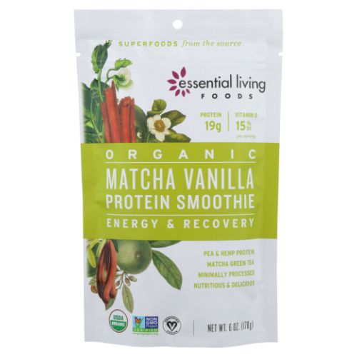Protein Smoothie Matcha Vanilla 6 Oz By Essential Living