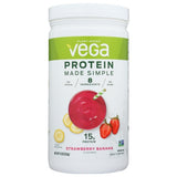 Protein Made Simple Strawberry Banana 9.3 Oz By Vega