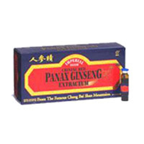  Imperial Elixir / Ginseng Company Chinese Red Panax Ginseng Extractum   Vials   30x10 Cc