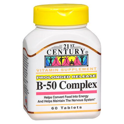 B50 Complex Prolonged Release 60 Tabs by 21st Century