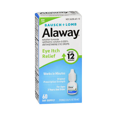 Bausch + Lomb Alaway Antihistamine Eye Drops 0.33 Oz By Bausch And Lomb