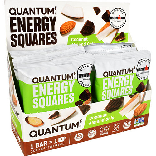 Energy Square Coconut Almond 8 Count by Quantum