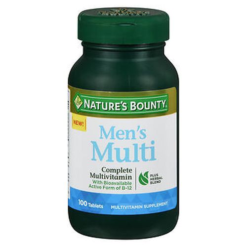 UPC 074312004940 product image for Nature's Bounty Men's Multi Tablets 100 Tabs by Nature's Bounty | upcitemdb.com