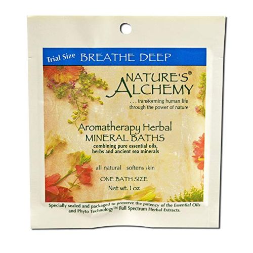 Aromatherapy Bath Breathe Deep 1 Oz by Natures Alchemy