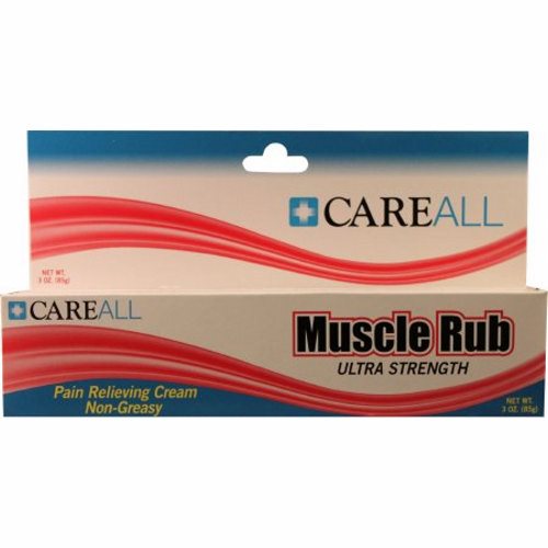 Topical Pain Relief CareAll 10% - 15% Strength Menthol / Methyl Salicylate Ointment 3 oz. - 1 Each by New World Imports
