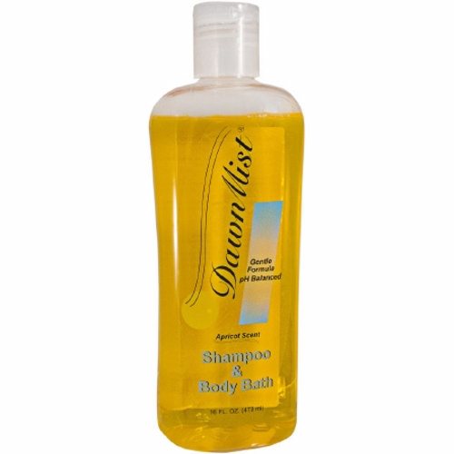 Shampoo and Body Wash DawnMist 16 oz. Flip Top Bottle Apricot Scent - 1 Each by Donovan