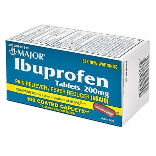 Ibuprofen 100 Tabs by Major Pharmaceuticals