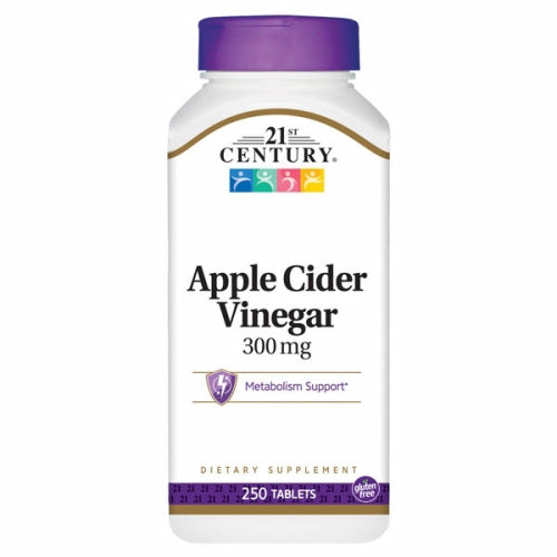 Apple Cider Vinegar 250 Tabs by 21st Century