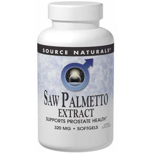 Saw Palmetto Extract 120 Softgels by Source Naturals