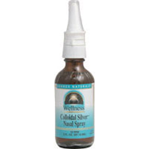 Wellness Colloidal Silver Nasal Spray 1 Fl Oz by Source Naturals