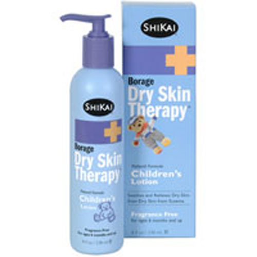 Shikai Borage Dry Skin Therapy Childrens Pediatric Lotion - 8 OZ