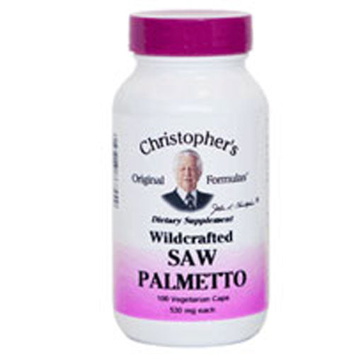  Dr. Christophers Formulas Saw Palmetto Berry   100 Vegicaps