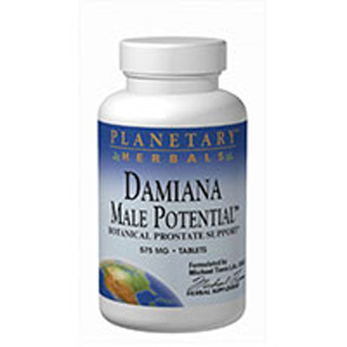  Planetary Herbals Damiana Male Potential   180 Tabs