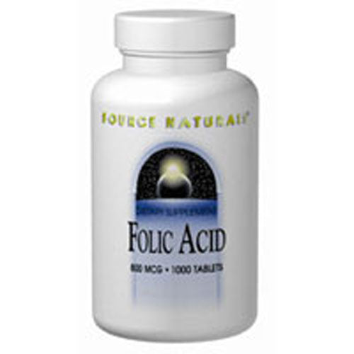 Source Naturals Folic Acid - 500 Tabs
